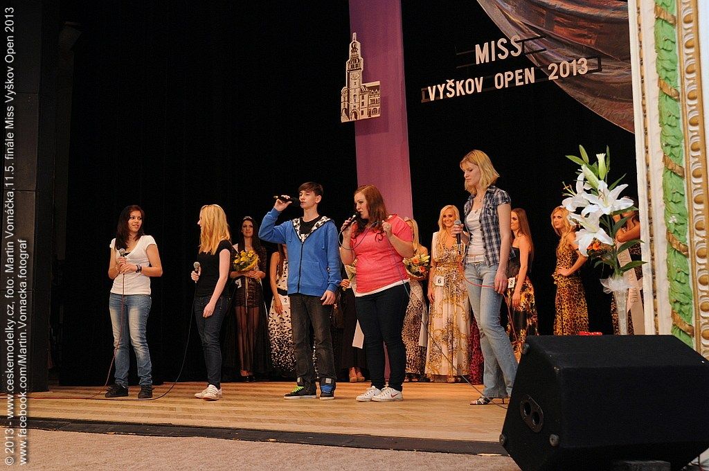 Finále Miss Vyskov Open 2013